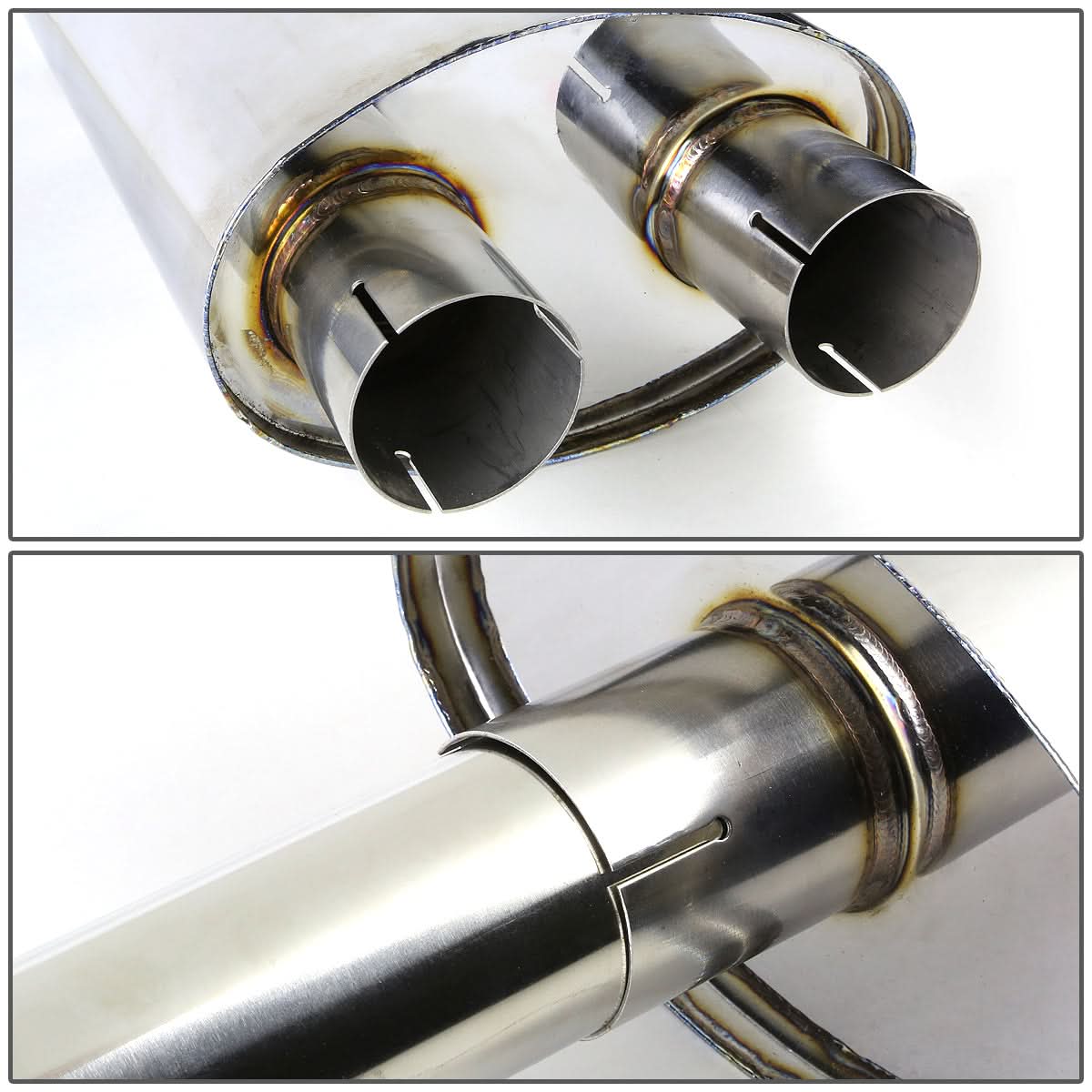 2004-2010 Ford F-150 Type-2 Style Catback Exhaust Stainless Steel