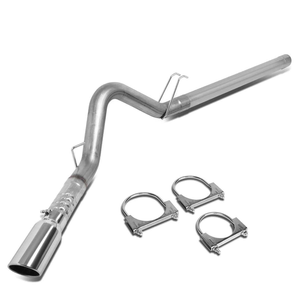 2008-2010 Ford F-250 F-350 F-450 Super Duty Catback Exhaust Stainless Steel