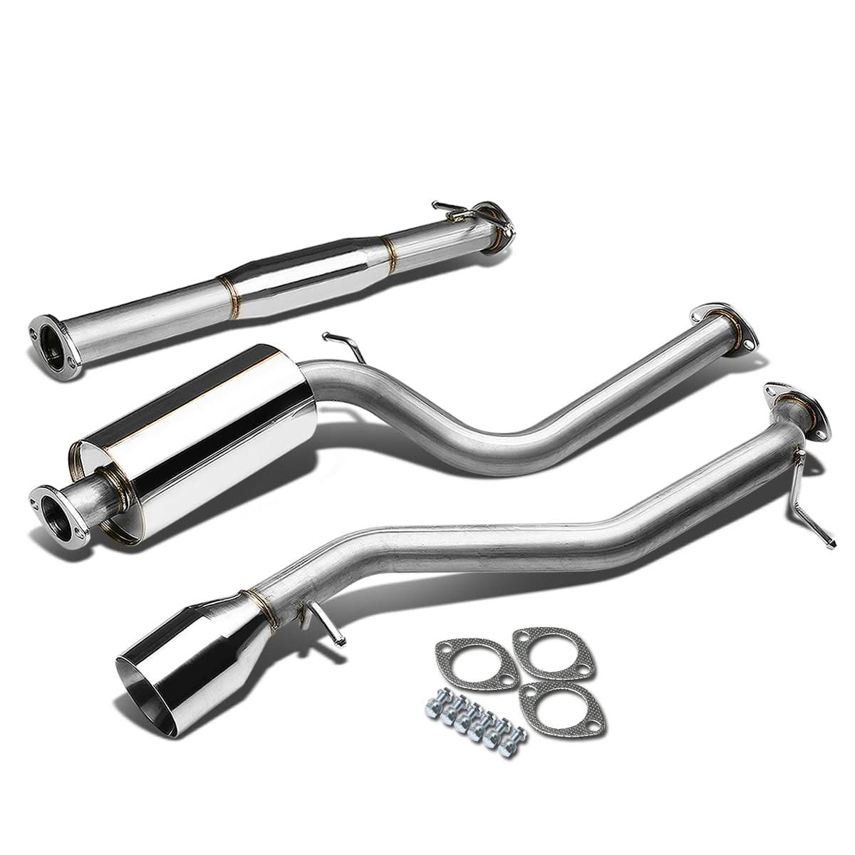 2000-2004 Ford Focus Catback Exhaust System Stainless Steel