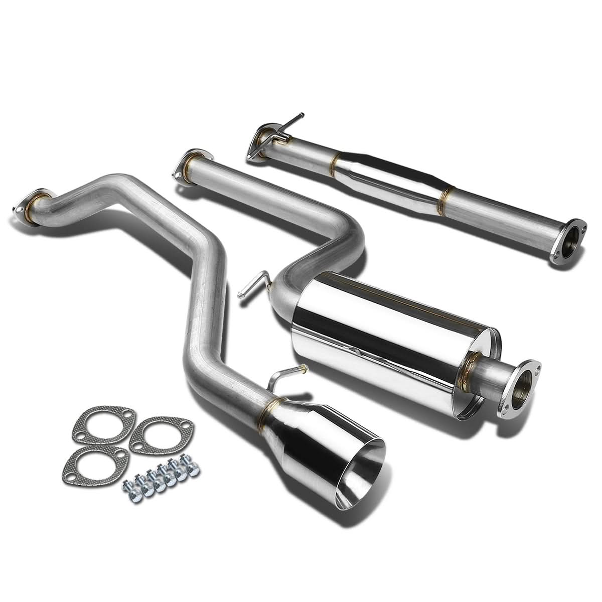 2000-2004 Ford Focus Catback Exhaust System Stainless Steel