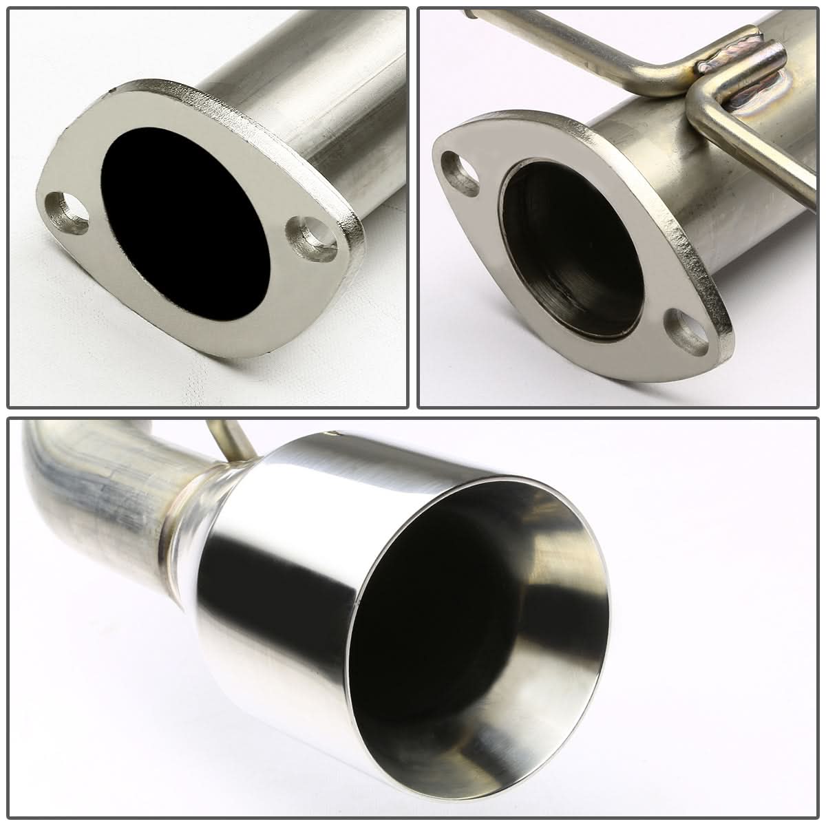 2000-2004 Ford Focus Catback Exhaust System Stainless Steel