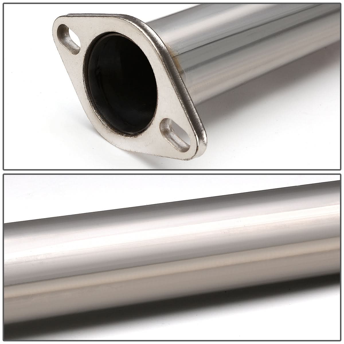 2011-2014 Ford Mustang 3.7L V6 Catback Exhaust Dual Rolled Tip Stainless Steel