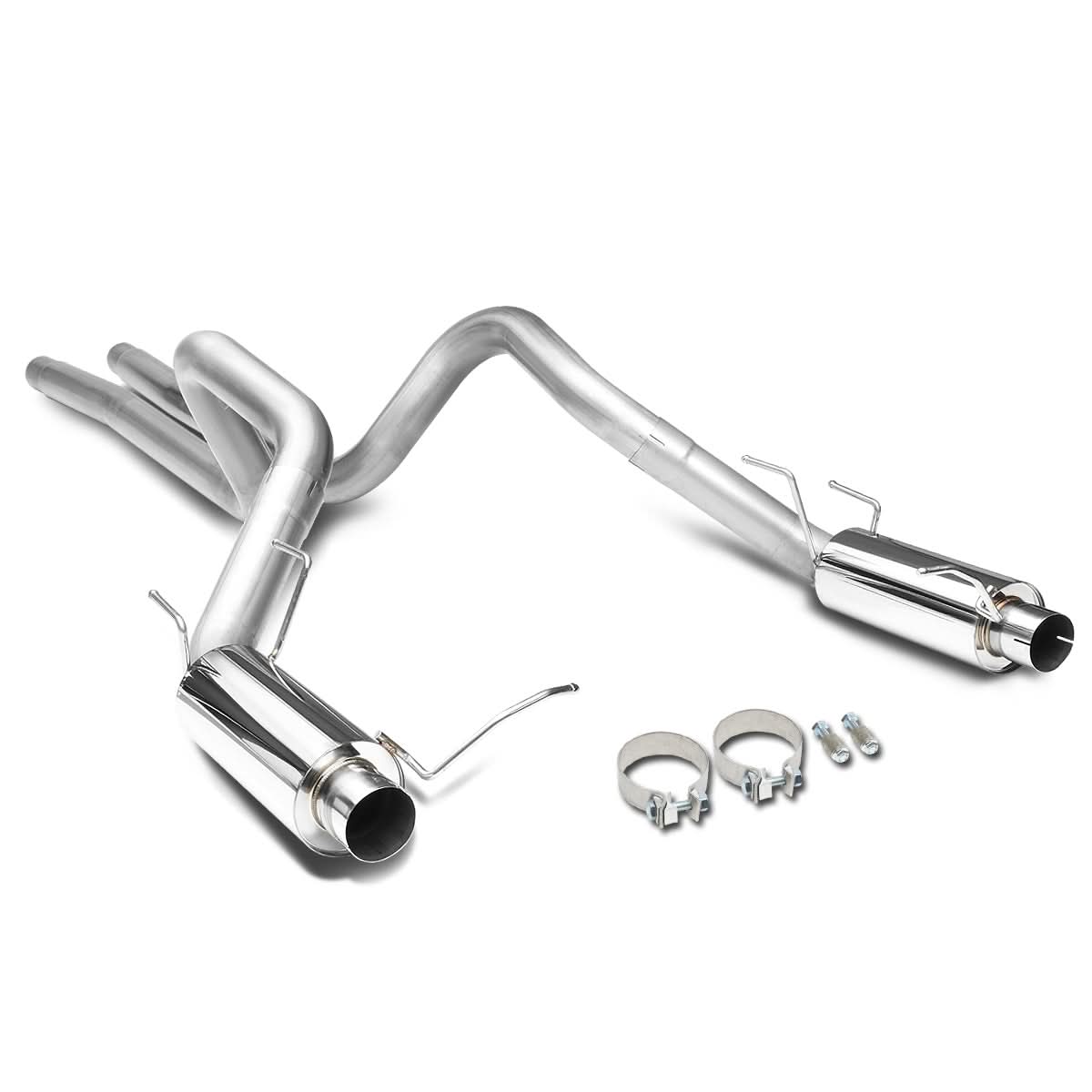 2011-2014 Ford Mustang 5.0L Cat-Back Exhaust System Stainless Steel