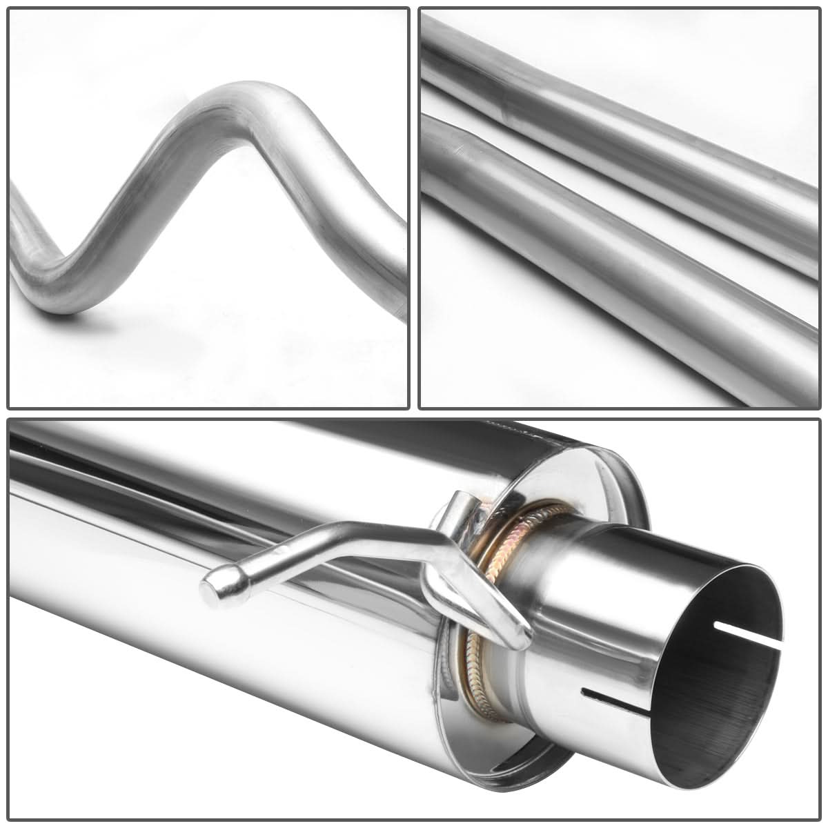 2011-2014 Ford Mustang 5.0L Cat-Back Exhaust System Stainless Steel