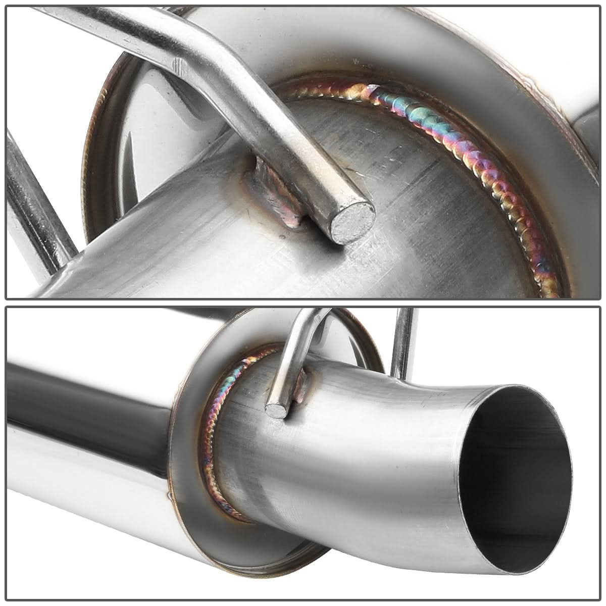 2015-2017 Ford Mustang 2.3L Turbo Catback Exhaust Stainless Steel