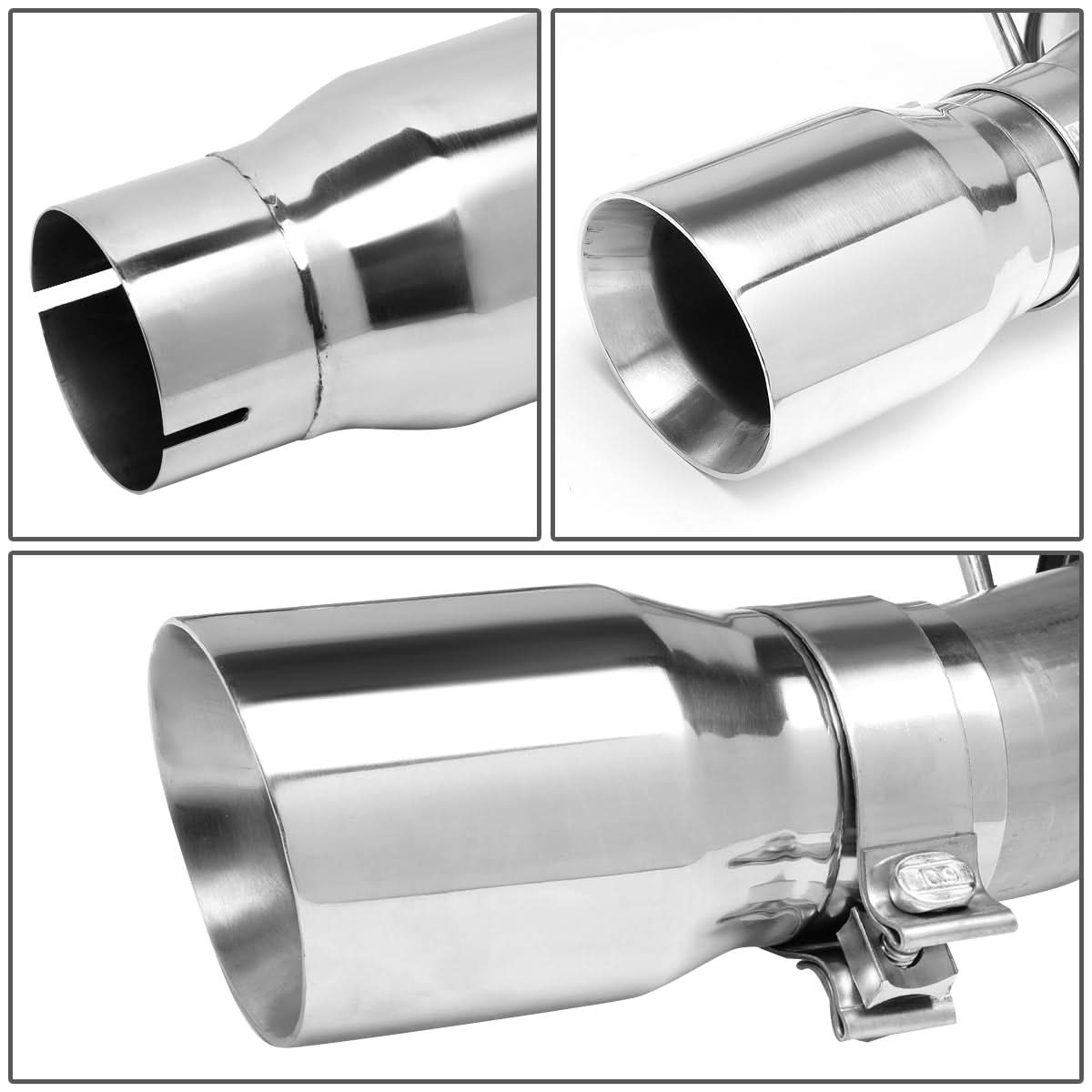 2015-2017 Ford Mustang 2.3L Turbo Catback Exhaust Stainless Steel