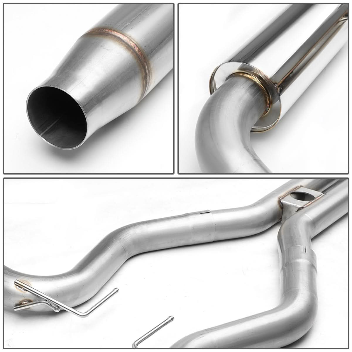 2015-2017 Ford Mustang 2.3L Turbo Catback Exhaust Stainless Steel