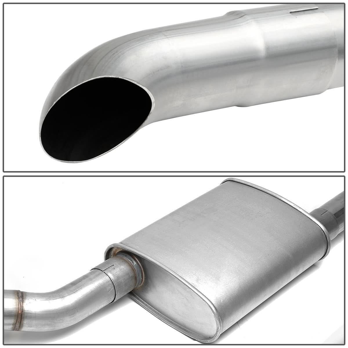 86-93 Ford Mustang 5.0L Catback Exhaust System - Stainless Steel