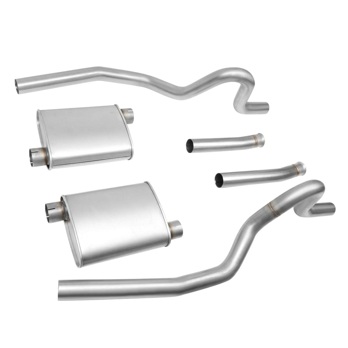 94-95 Ford Mustang 5.0L Catback Exhaust System - Stainless Steel