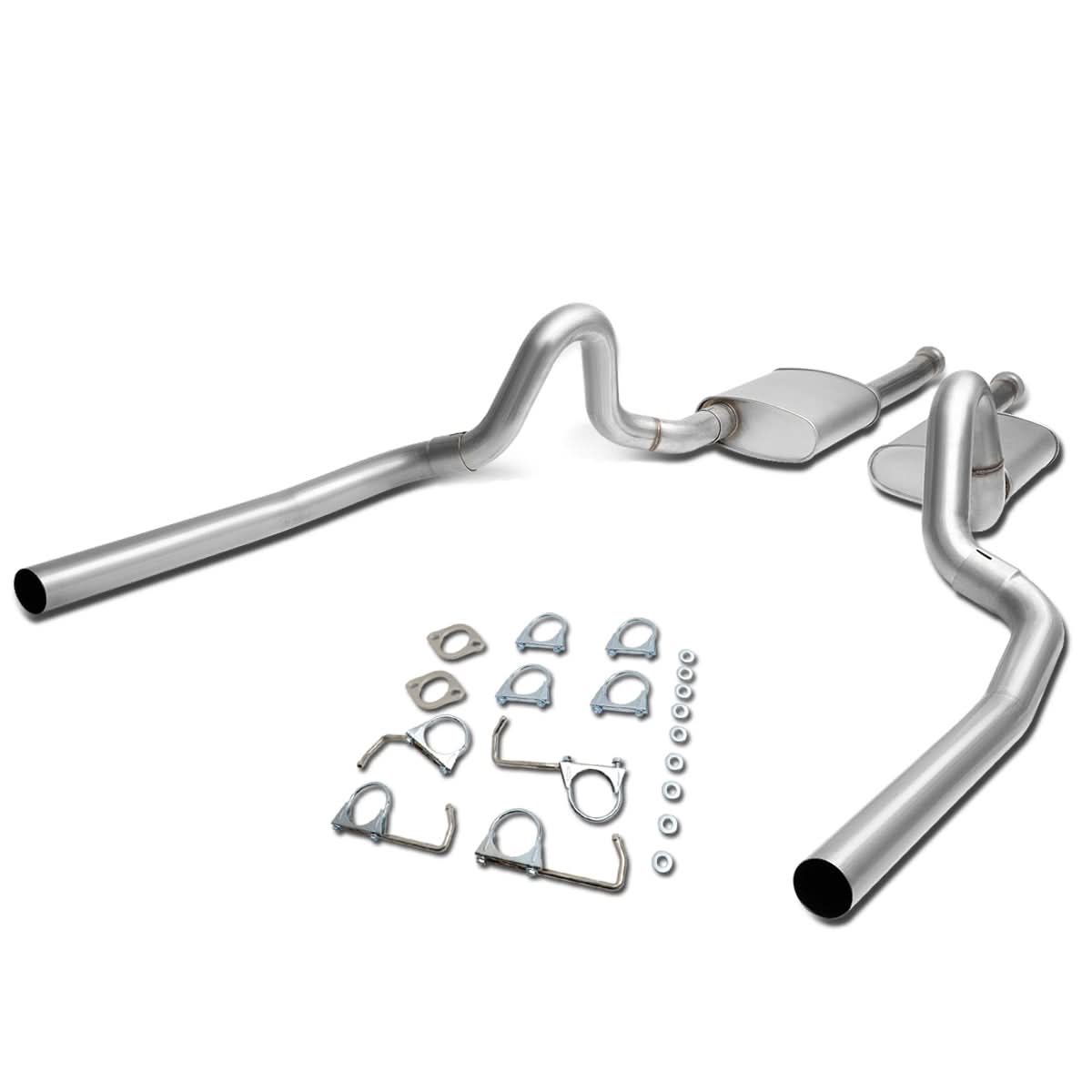 96-98 Ford Mustang 4.6L Catback Exhaust System - Stainless Steel