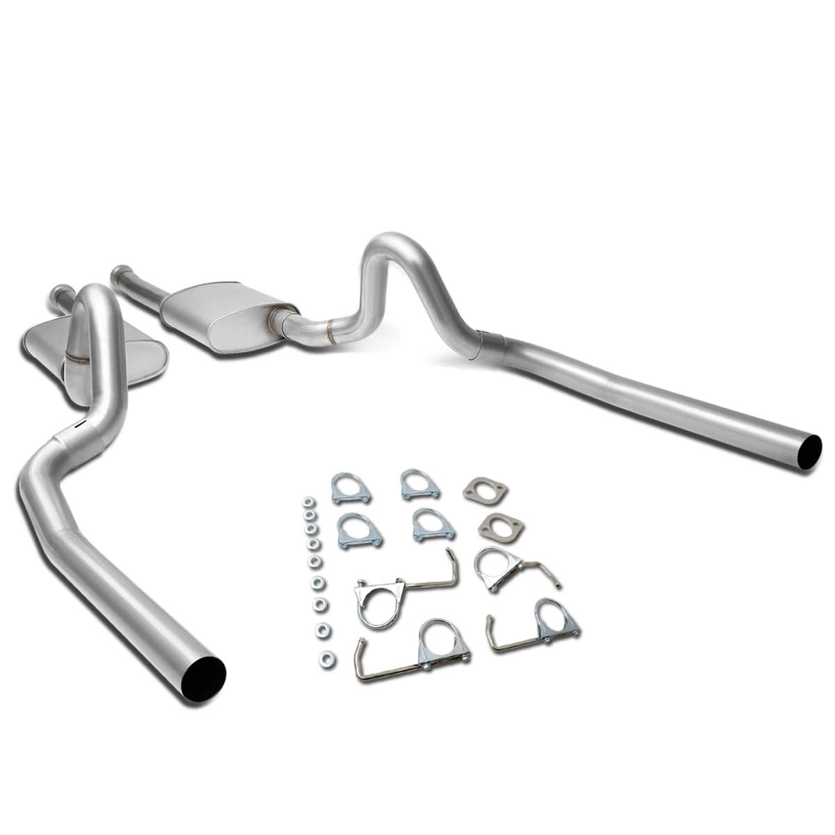 96-98 Ford Mustang 4.6L Catback Exhaust System - Stainless Steel