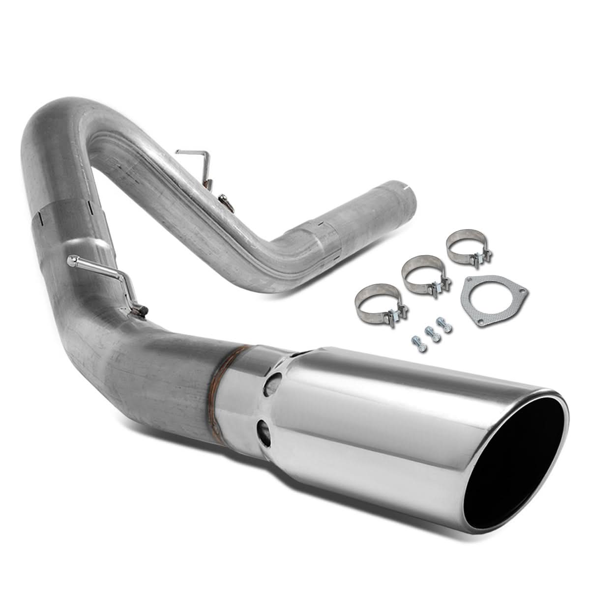 07-10 Chevy Silverado GMC Sierra 2500HD 3500HD Filter Back Exhaust Stainless
