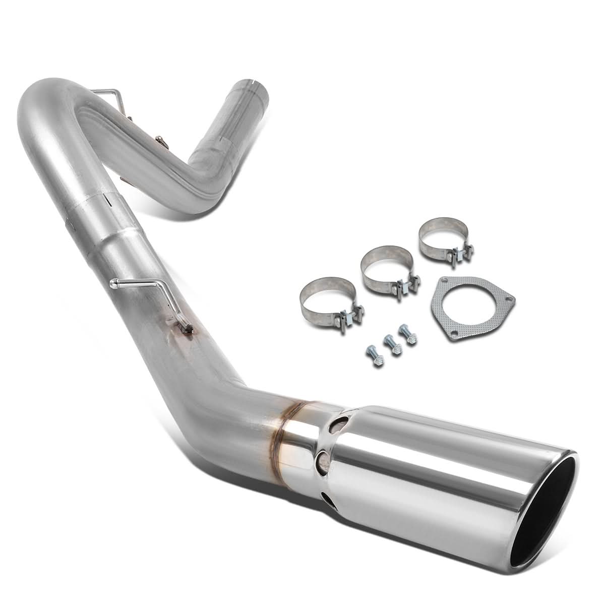 07-10 Chevy Silverado GMC Sierra 2500HD 3500HD Filter Back Exhaust Stainless