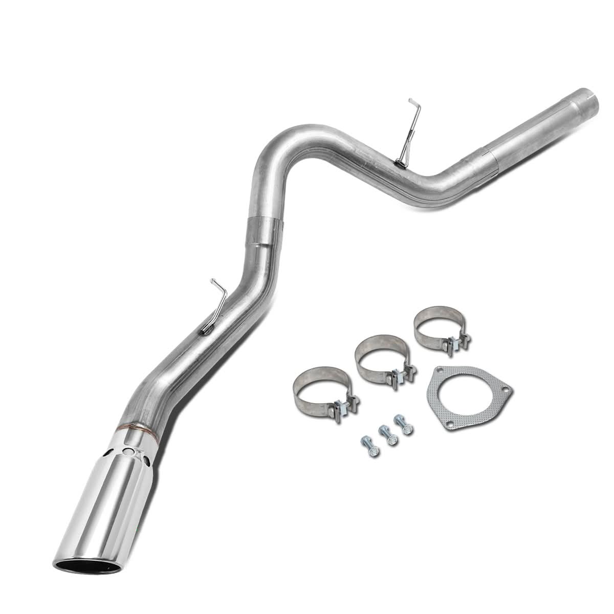 07-10 Chevy Silverado GMC Sierra 2500HD 3500HD Filter Back Exhaust Stainless