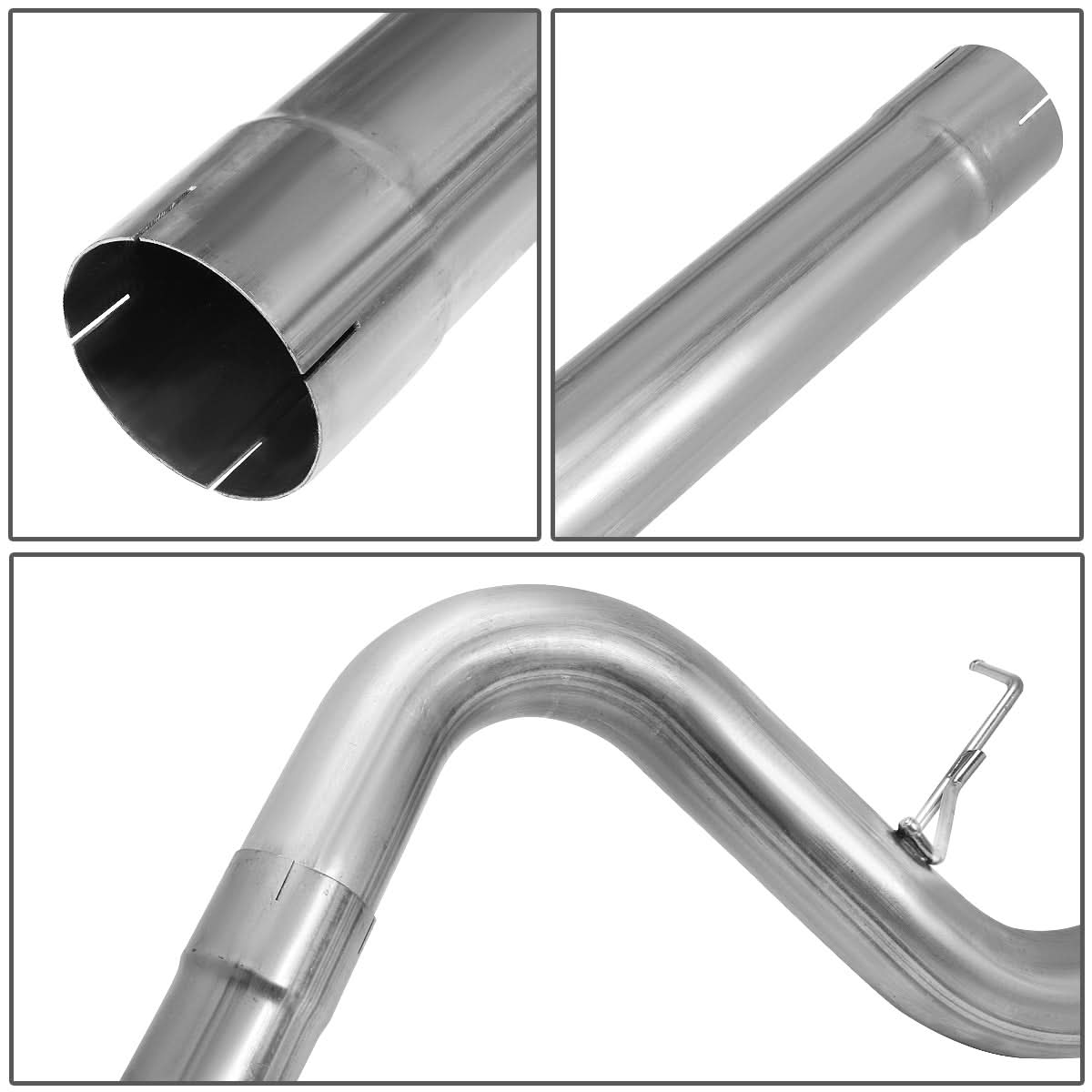 07-10 Chevy Silverado GMC Sierra 2500HD 3500HD Filter Back Exhaust Stainless
