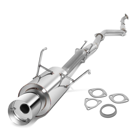 01-05 Honda Civic DX/LX Catback Exhaust Single Tip Stainless Steel