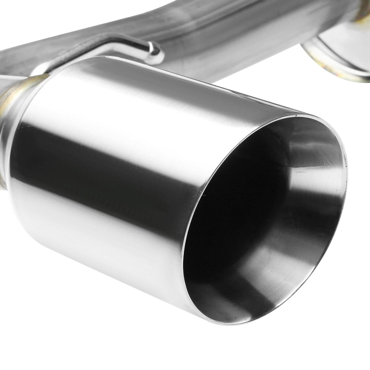 88-91 Honda CRX Catback Exhaust Single Rolled Tip Stainless Steel