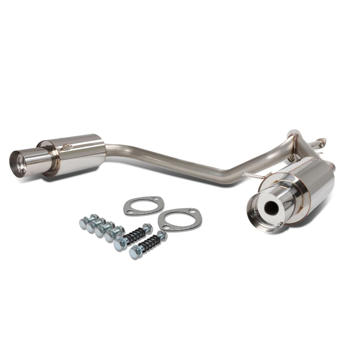 03-06 Hyundai Tiburon V6 Dual Tip Catback Exhaust - Stainless Steel