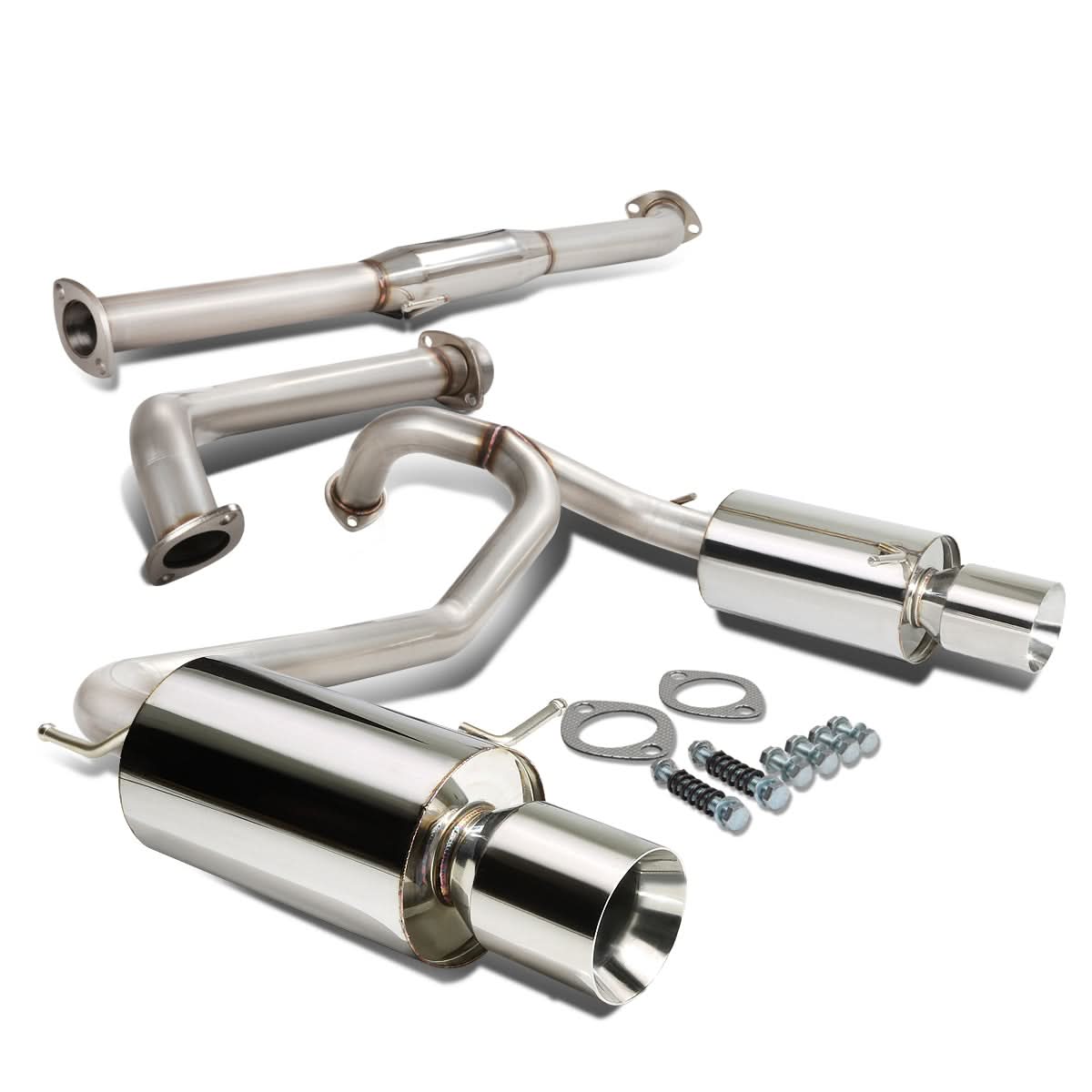 2003-2006 Hyundai Tiburon V6 Catback Exhaust Stainless Steel