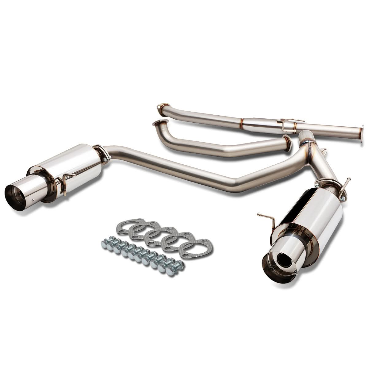 07-08 Hyundai Tiburon GT/GTP/SE 2.7L V6 Catback Exhaust Stainless Steel