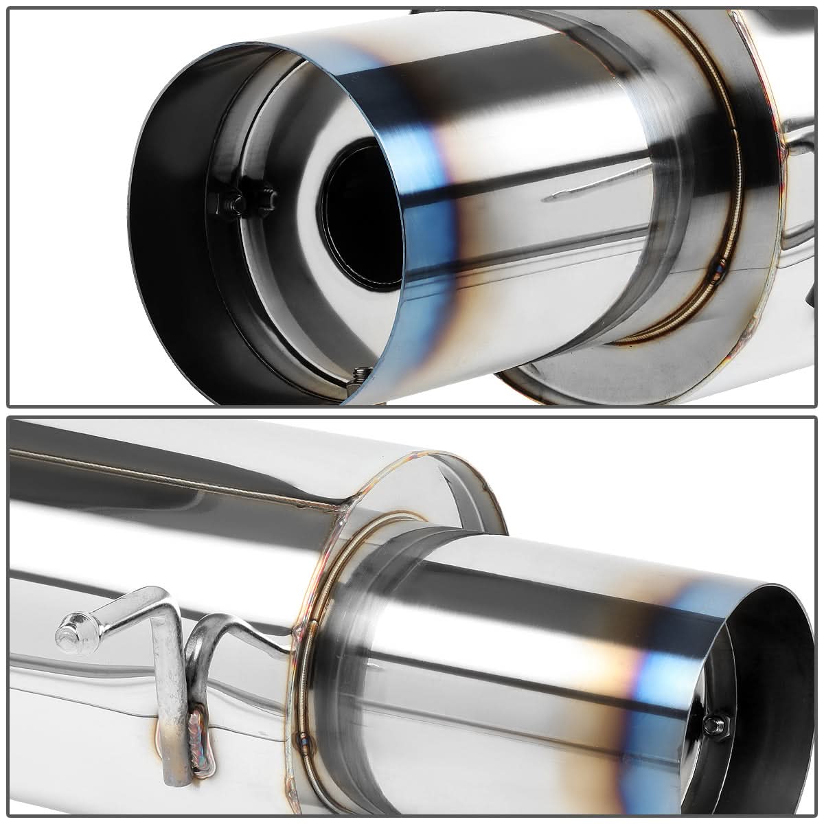 07-08 Hyundai Tiburon GT/GTP/SE 2.7L V6 Catback Exhaust Stainless Steel