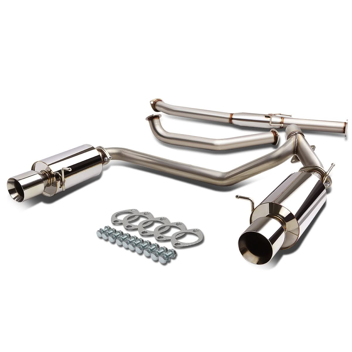 2007-2008 Hyundai Tiburon GT/GTP/SE Catback Exhaust Stainless Steel