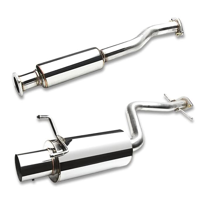 2001-2005 Lexus IS300 Single Tip Catback Exhaust - Stainless Steel
