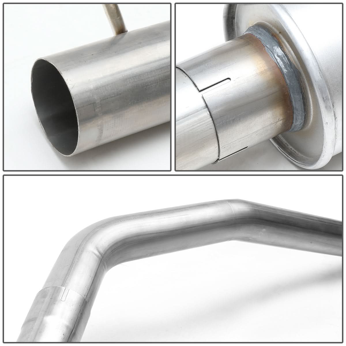 2005-2010 Jeep Grand Cherokee Catback Exhaust Single Stainless Steel