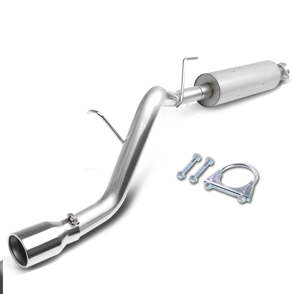 2002-2007 Jeep Liberty Catback Exhaust System - Stainless Steel