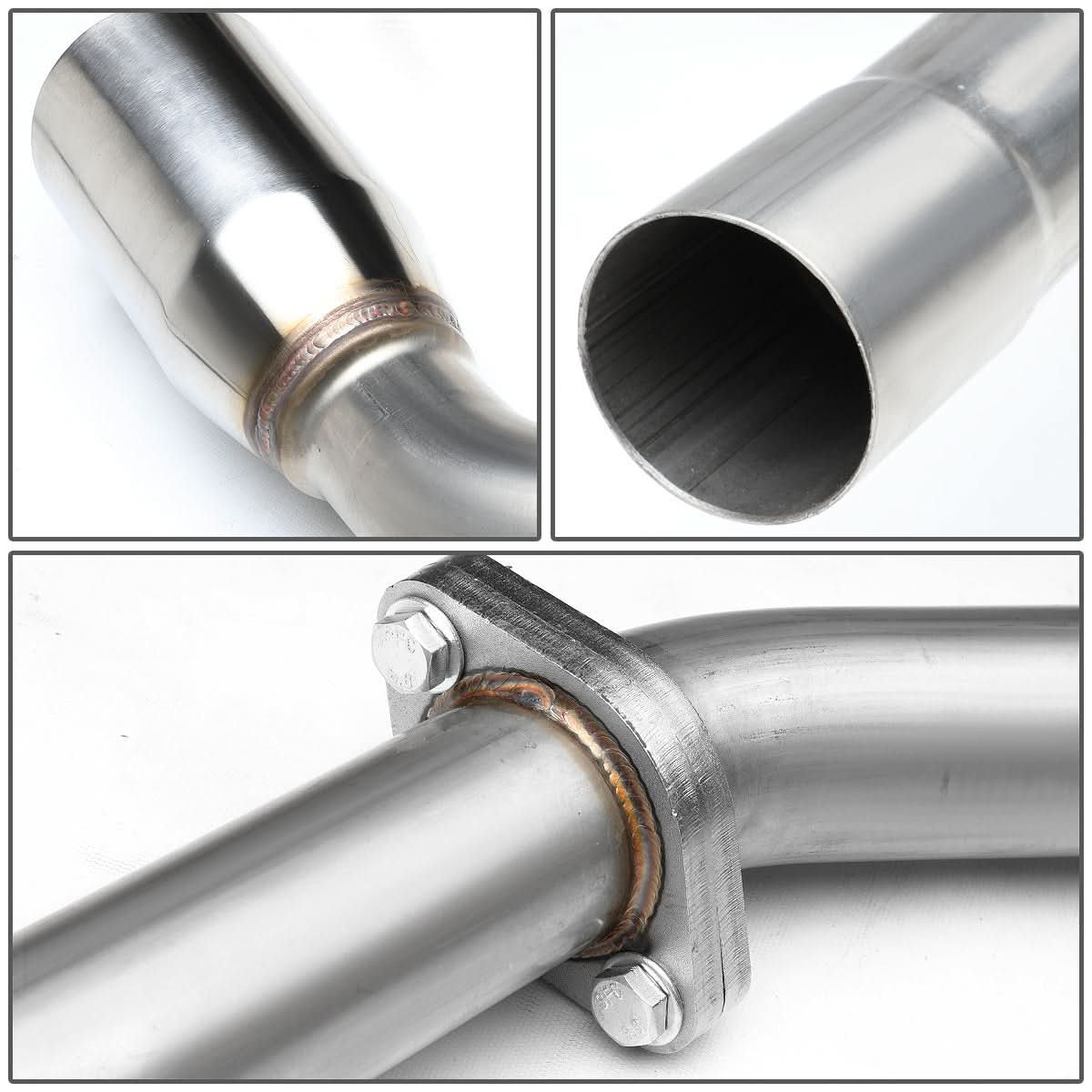 07-13 Jeep Patriot Catback Exhaust System Single Tip Stainless Steel