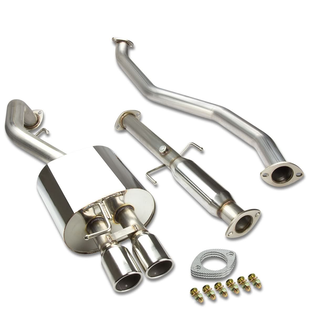 2005-2009 Kia Spectra Sedan Catback Exhaust System Stainless Steel