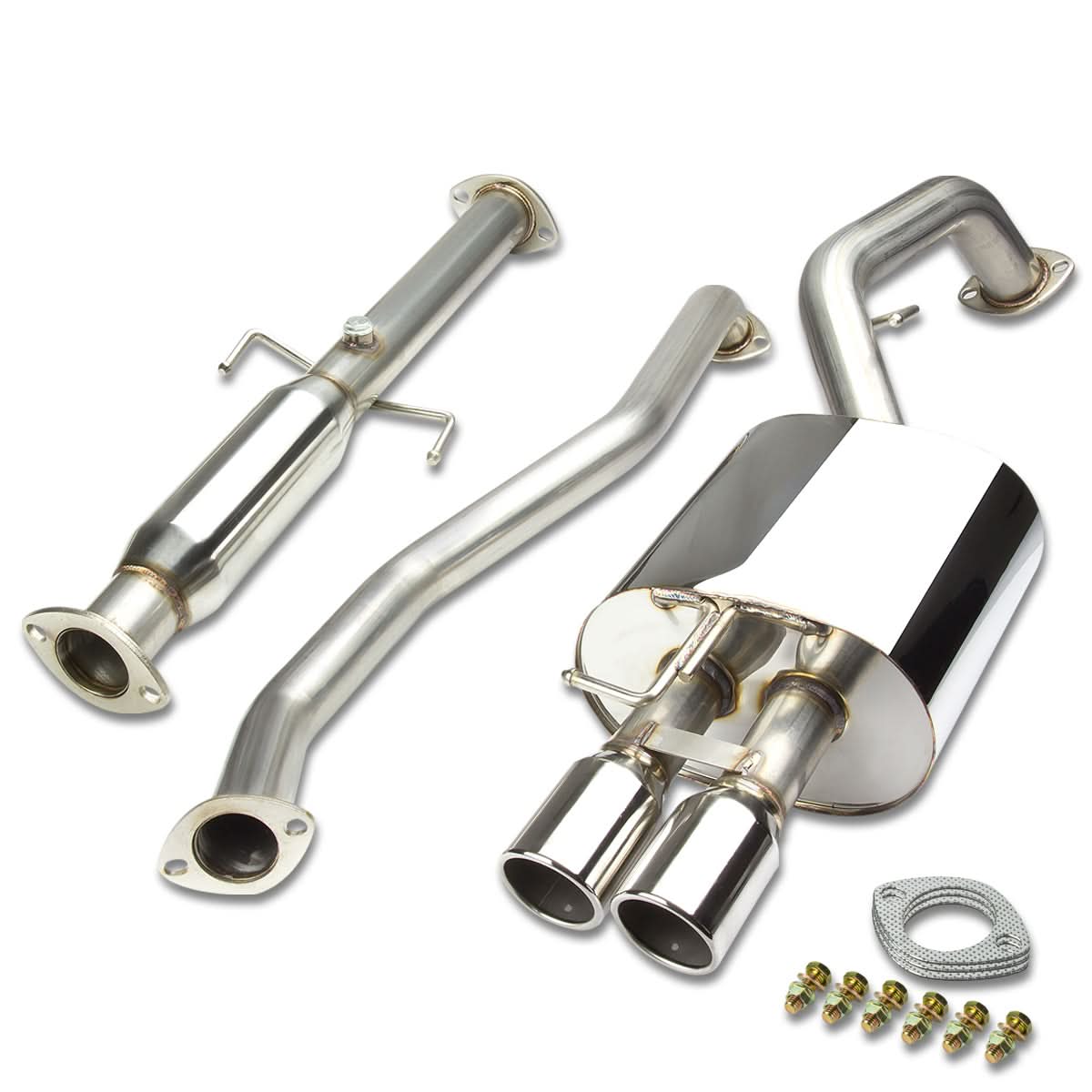 2005-2009 Kia Spectra Sedan Catback Exhaust System Stainless Steel