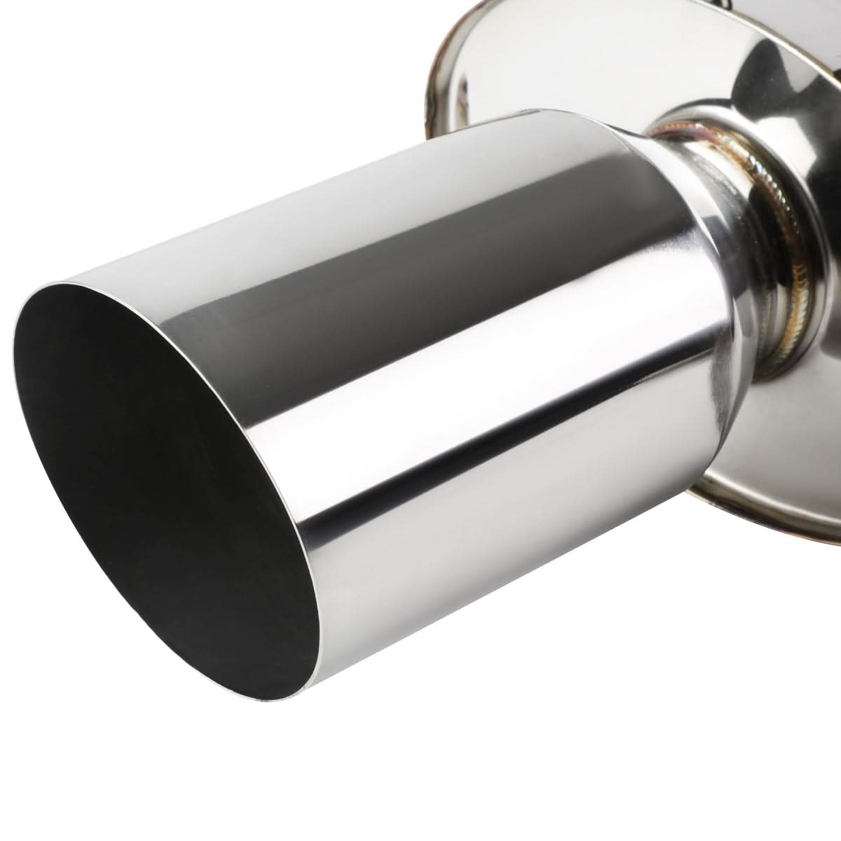 2006-2009 Mitsubishi Eclipse V6 Single Tip Catback Exhaust Stainless Steel
