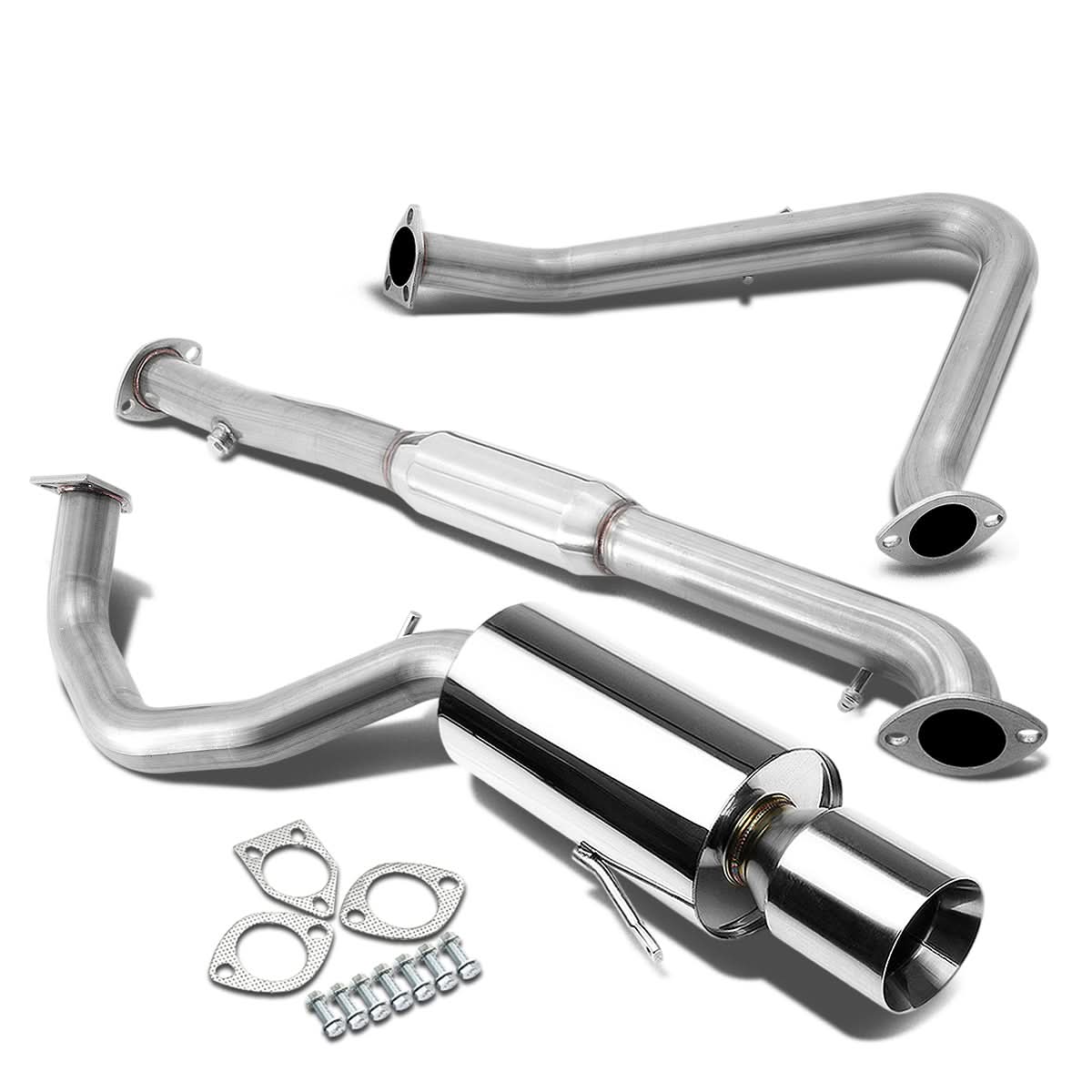95-99 Mitsubishi Eclipse Non Turbo Catback Exhaust Stainless Steel