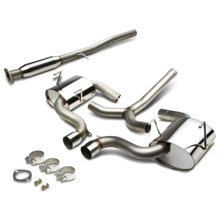 02-03 Mini Cooper S R53 Catback Exhaust Dual Tip Stainless Steel