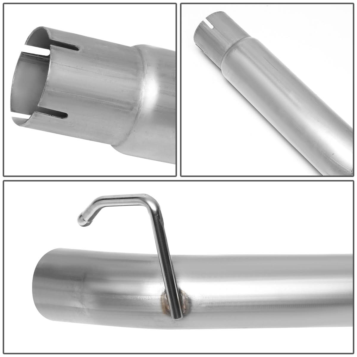 10-15 Chevrolet Camaro 6.2L Axelback Dual Rolled Tip Exhaust Stainless Steel