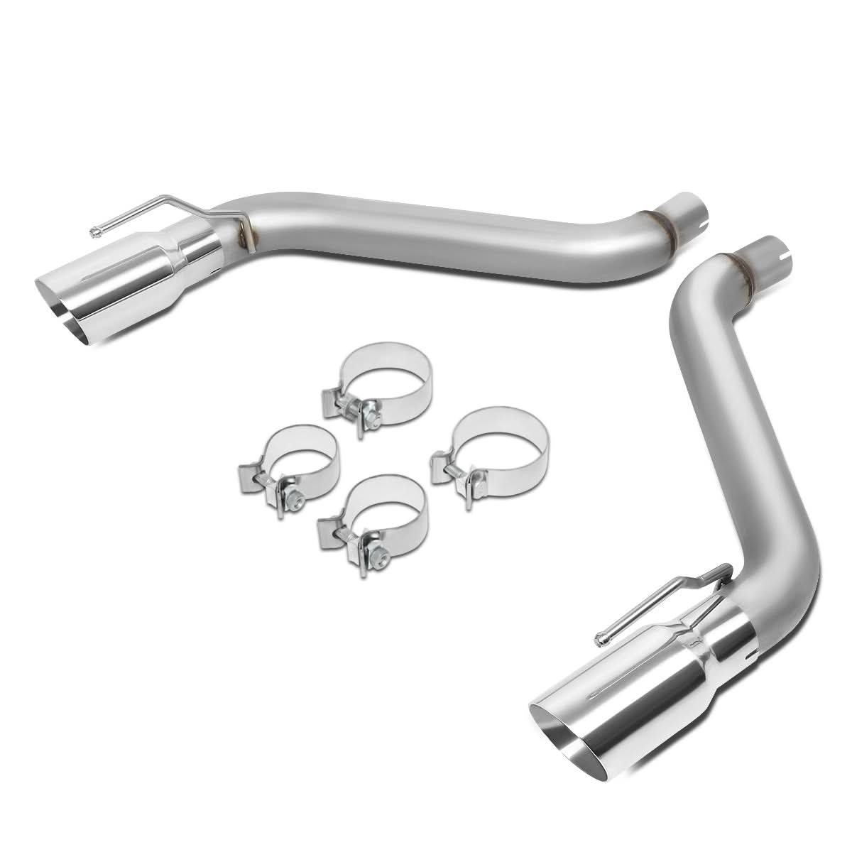 2016-2018 Chevrolet Camaro Axleback Exhaust Dual Rolled Tip Stainless Steel