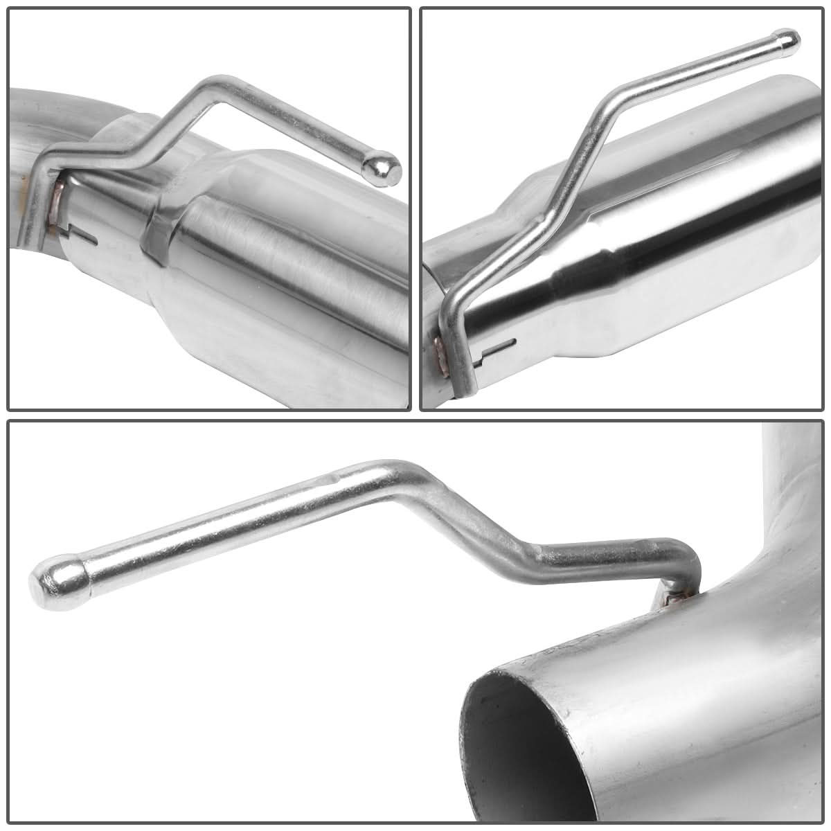 2016-2018 Chevrolet Camaro 6.2L Axleback Exhaust Stainless Steel