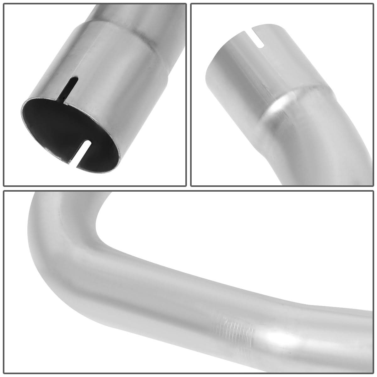 2015-2017 Ford Mustang 5.0L Axleback Exhaust Dual Rolled Tip Stainless Steel