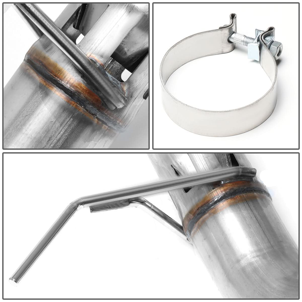 2016-2019 Nissan Titan XD Axleback Exhaust Single Tip Stainless Steel