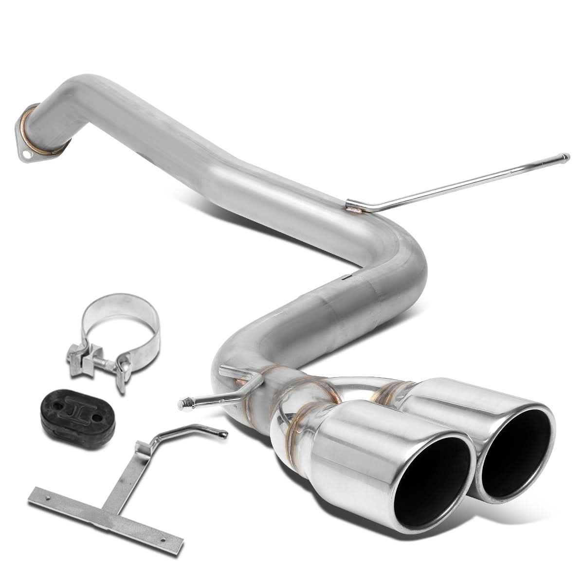 2008-2015 Scion xB Axleback Exhaust System Dual Rolled Tip Stainless Steel