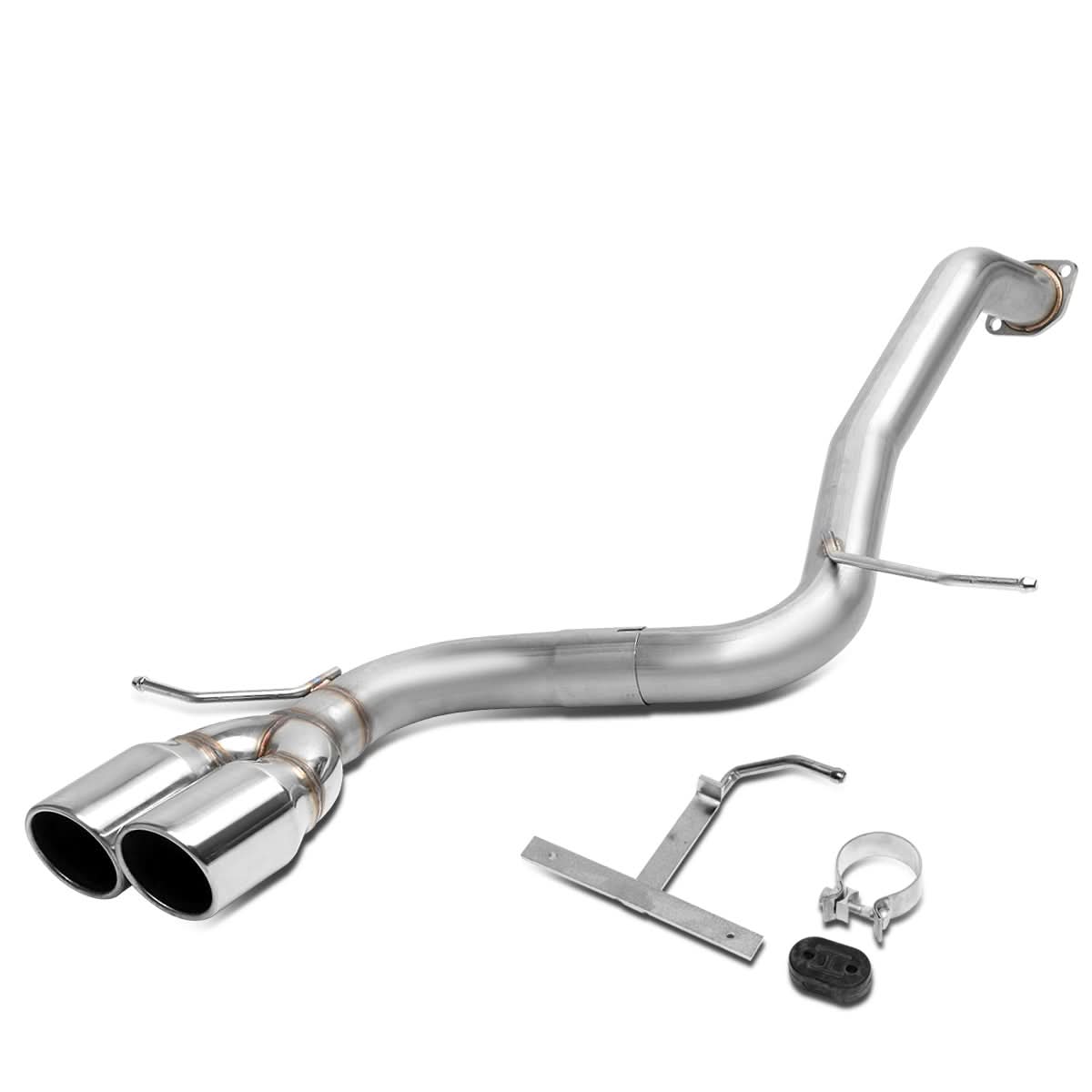 2008-2015 Scion xB Axleback Exhaust System Dual Rolled Tip Stainless Steel