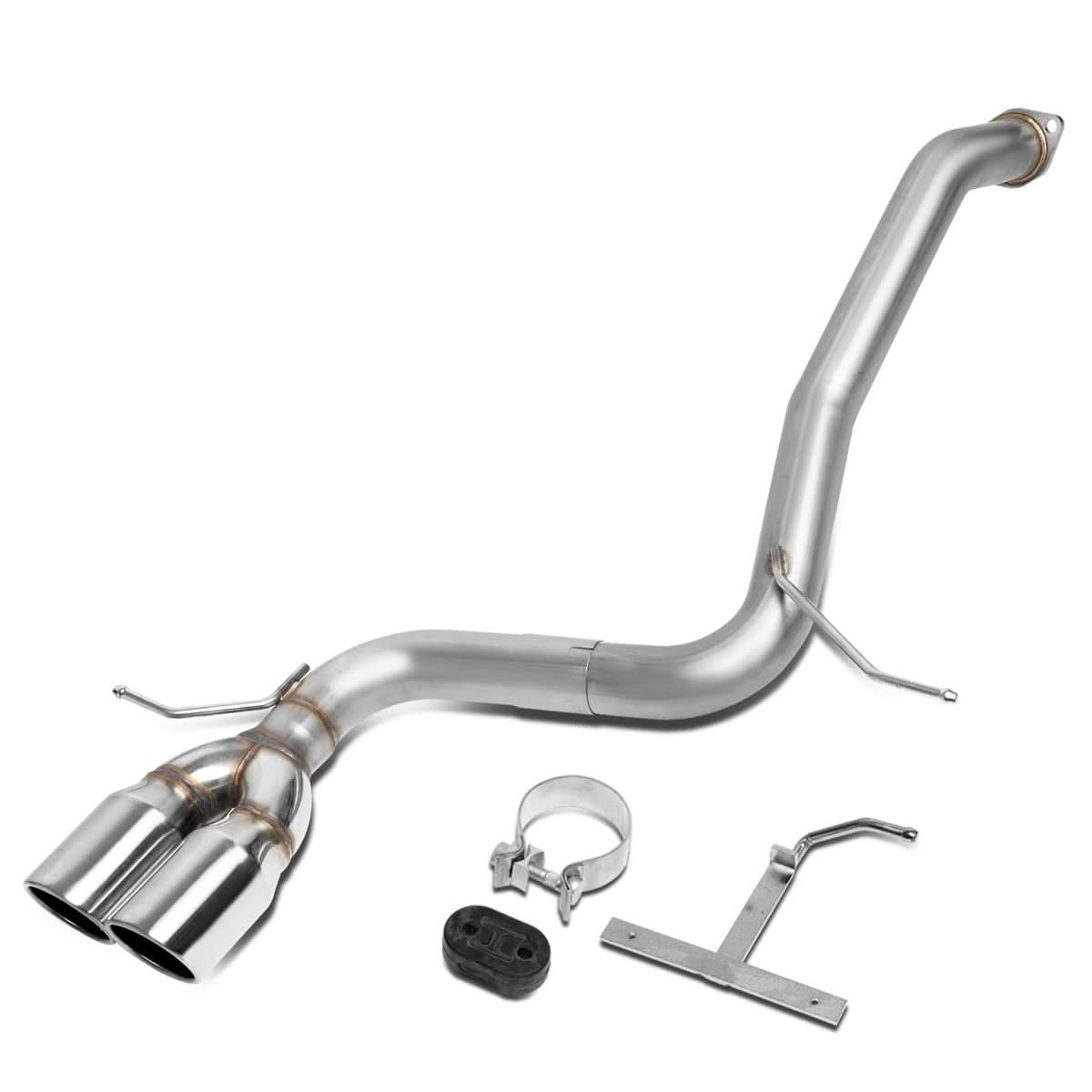 2008-2015 Scion xB Axleback Exhaust System Dual Rolled Tip Stainless Steel