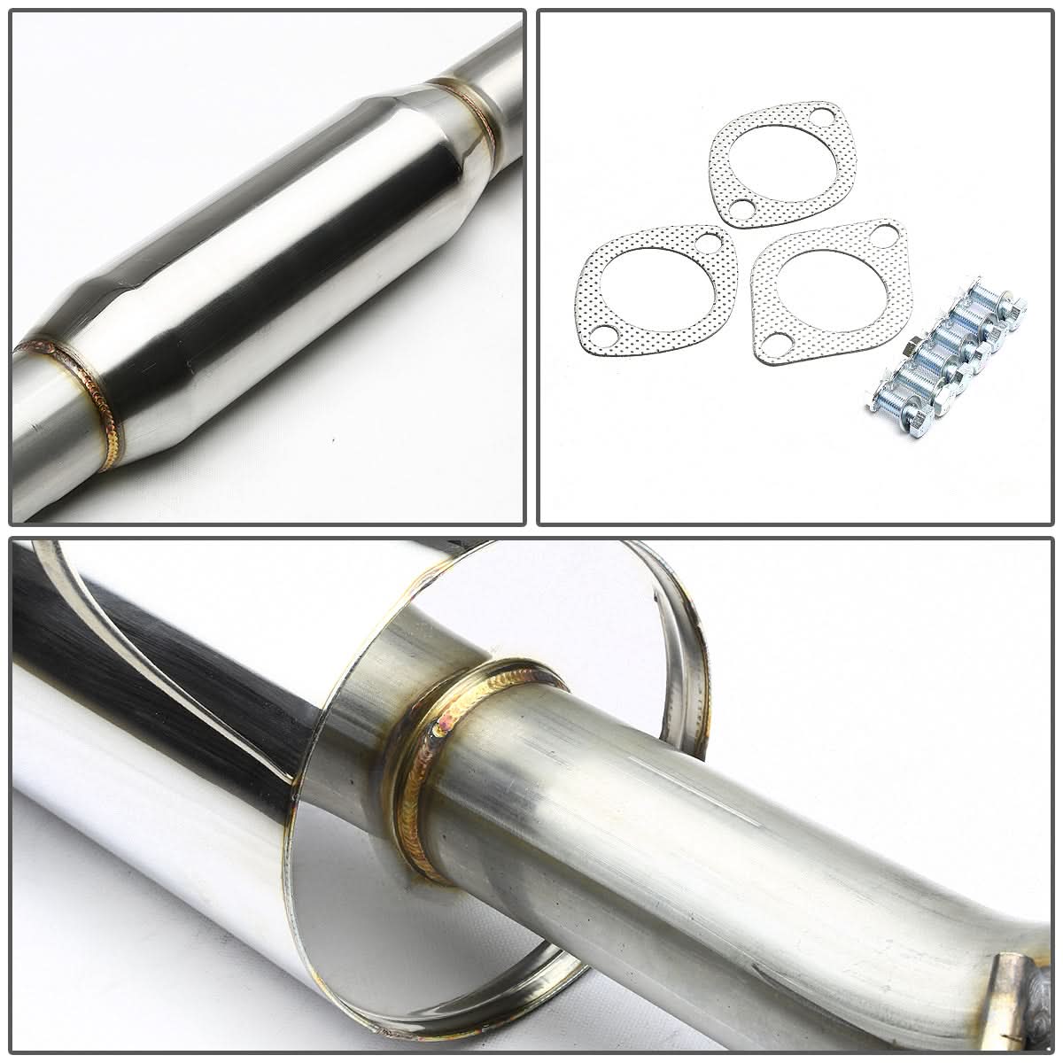 2000-2003 Nissan Maxima V7 Style Catback Exhaust Stainless Steel