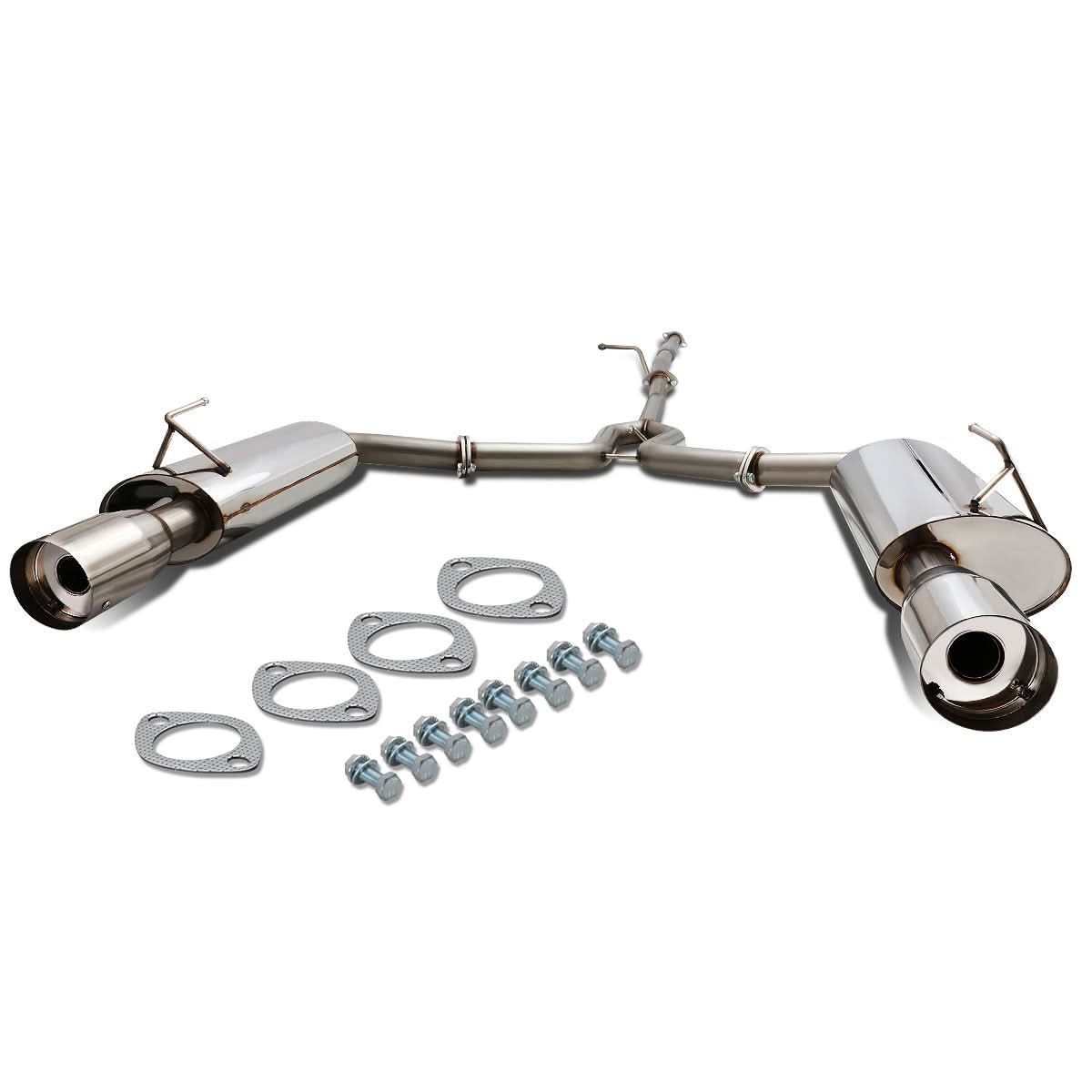 00-03 Nissan Maxima Single Tip Catback Exhaust - Stainless Steel