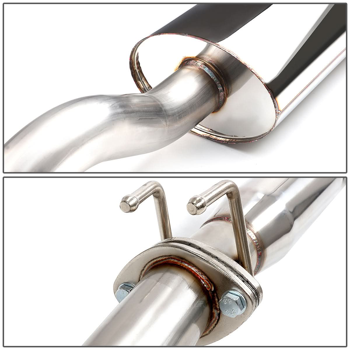02-06 Acura RSX OE Style Single Tip Catback Exhaust - Stainless Steel