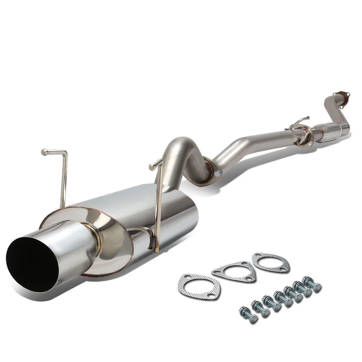 02-05 Honda Civic Si EP3 OE Style Catback Exhaust - Stainless Steel