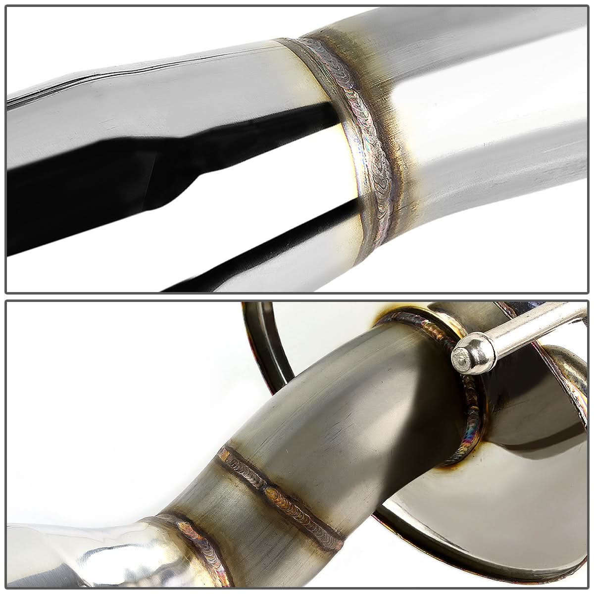 2012-2015 Honda Civic OE Style Catback Exhaust - Stainless Steel