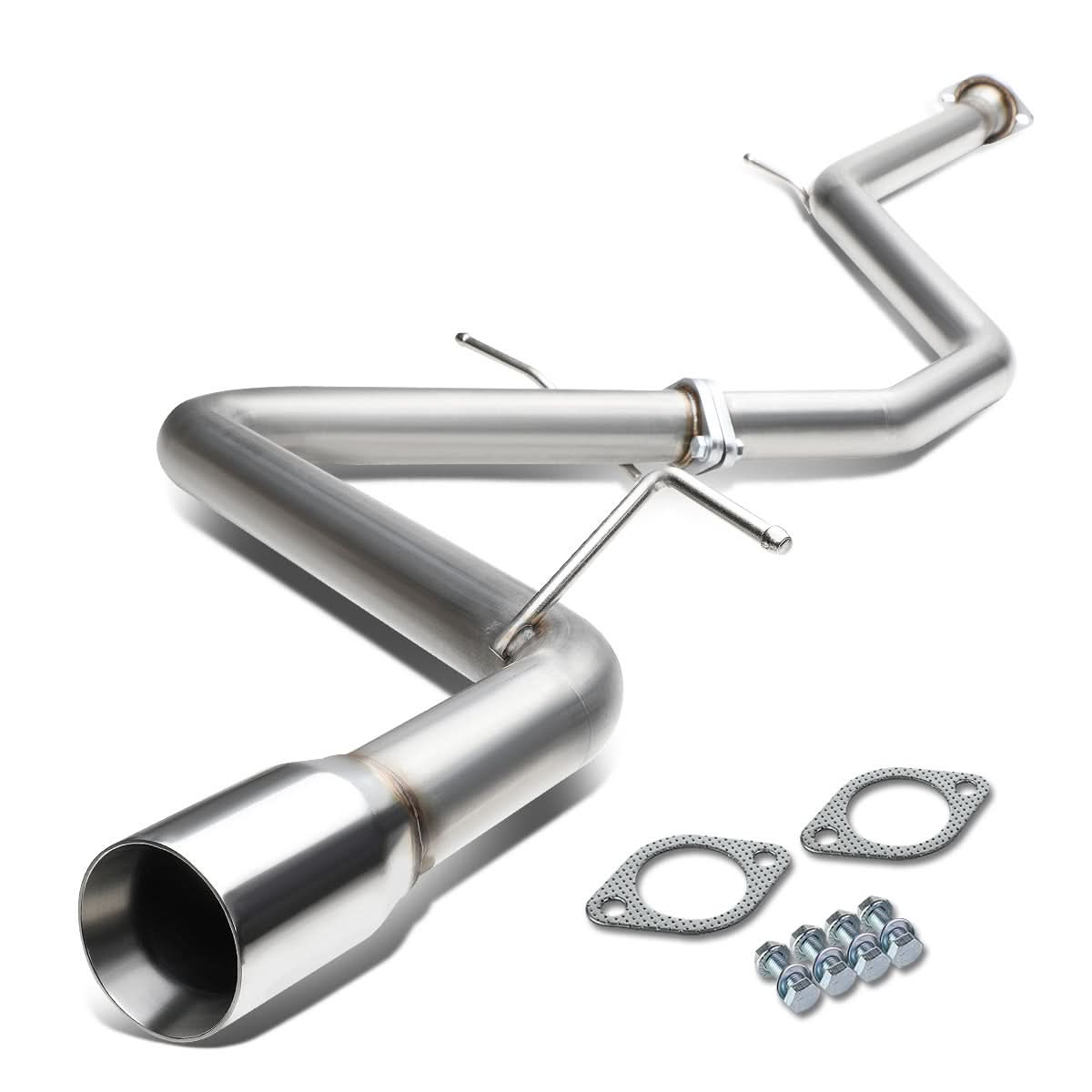 2016-2017 Toyota Corolla IM Catback Exhaust Single Tip Stainless Steel