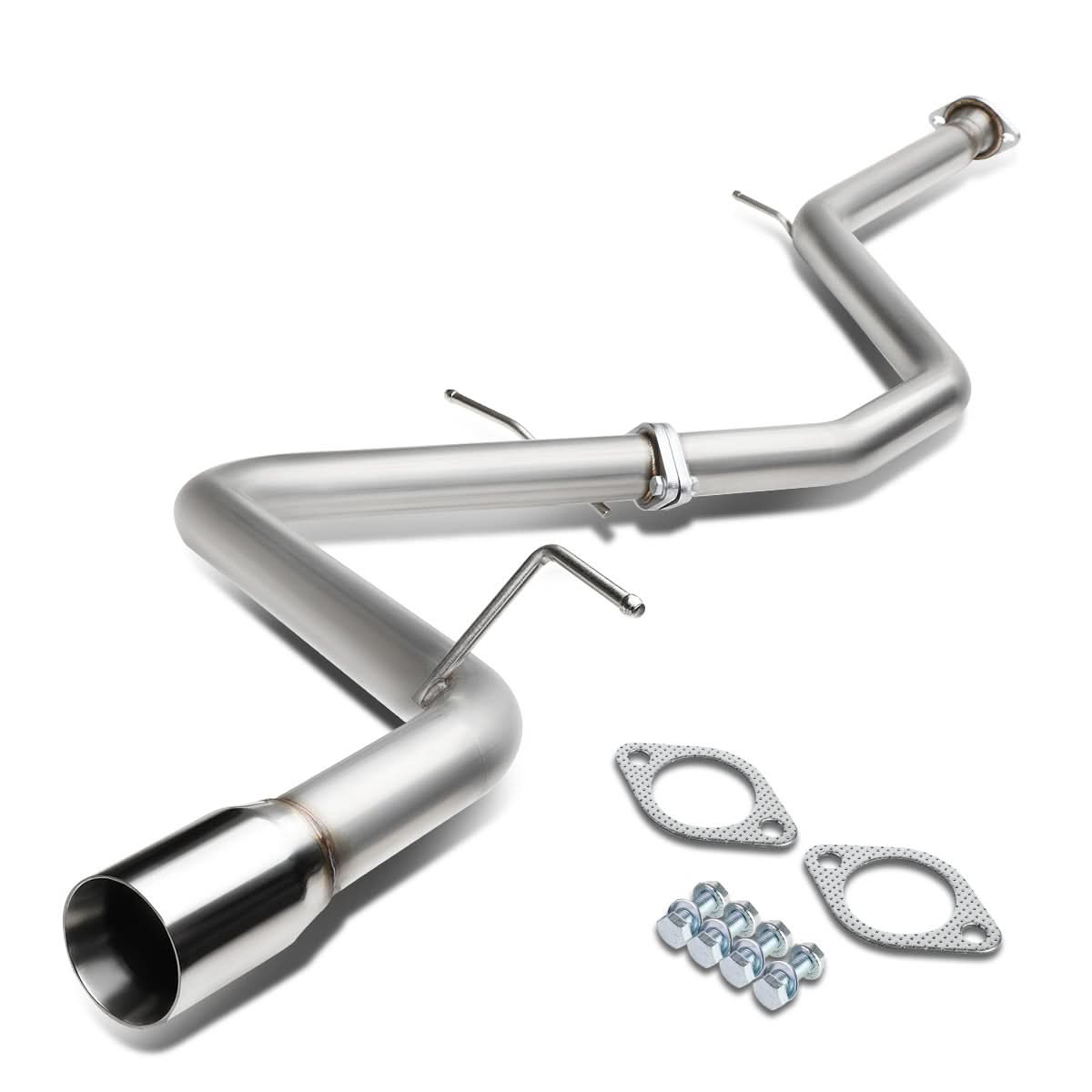 2016-2017 Toyota Corolla IM Catback Exhaust Single Tip Stainless Steel